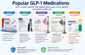 popular GLP-1 medications