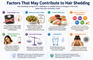 hair shedding include