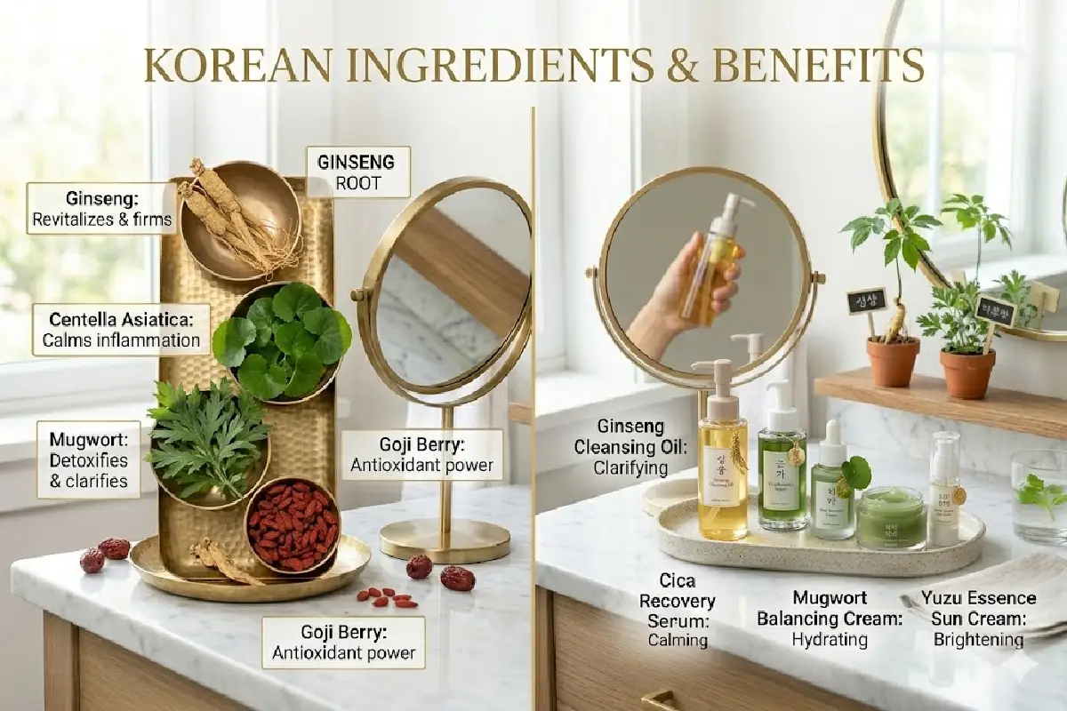 Korean Ingredients & Benefits
