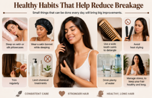 healthy habits that help reduce breakage