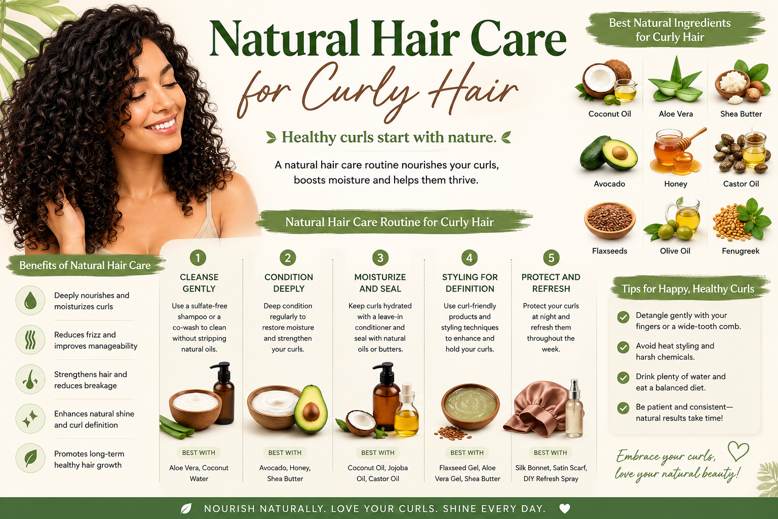 Natural Hair Care for Curly Hair: The Complete Guide (2026)