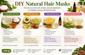 DIY hair mask