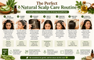 the perfect natural scalp care routine