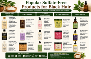  popular sulfate-free products for black hair