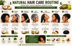 natural hair care routine