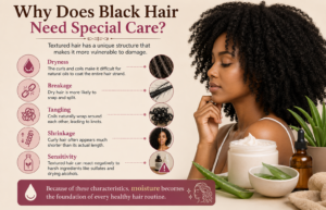 why black hair needs special care