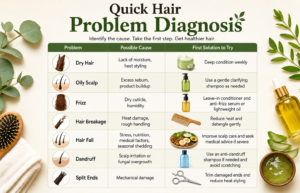quick hair problem diagnosis guide