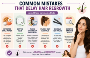 common mistakes delaying hair regrowth