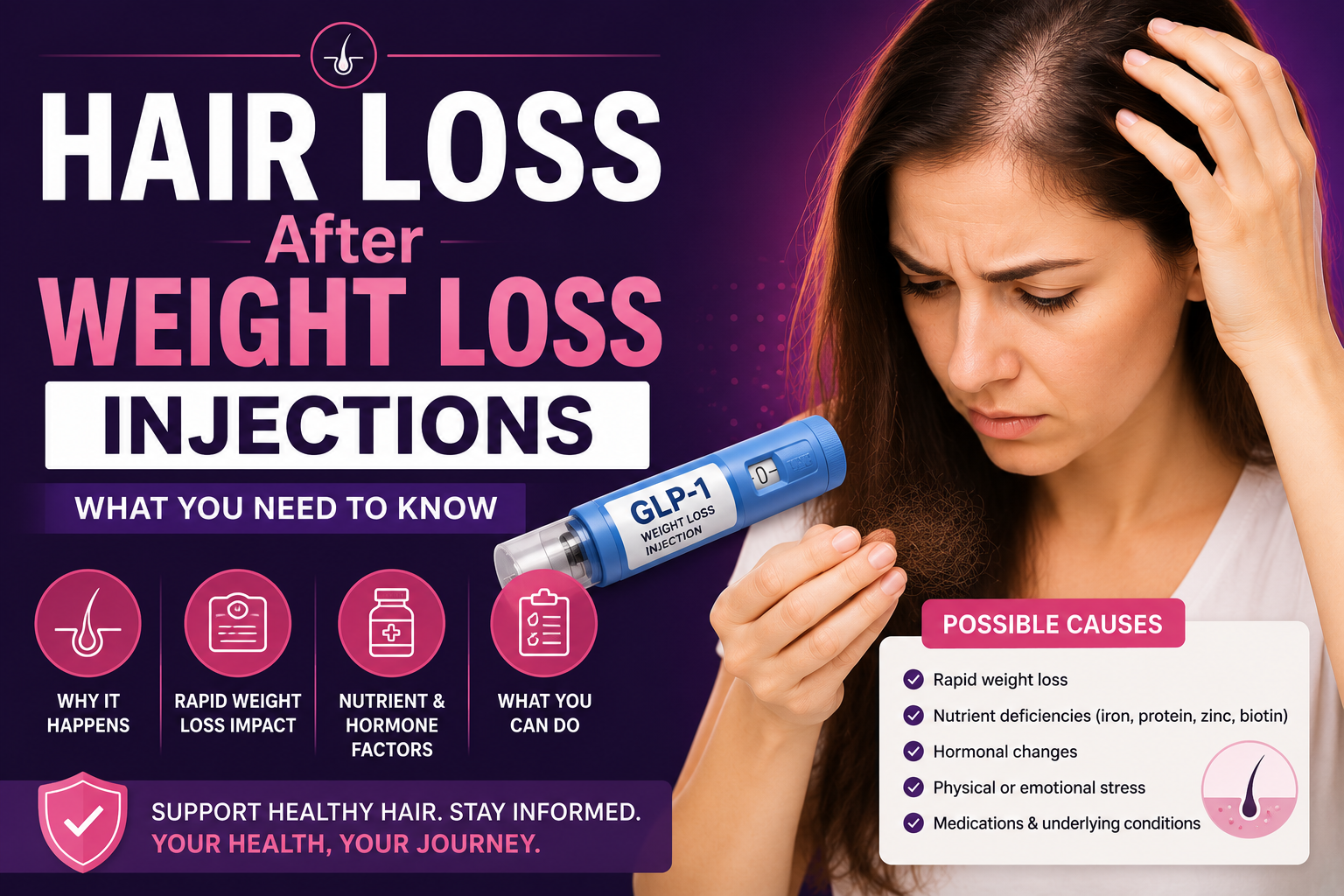 Hair Loss After Weight Loss Injections