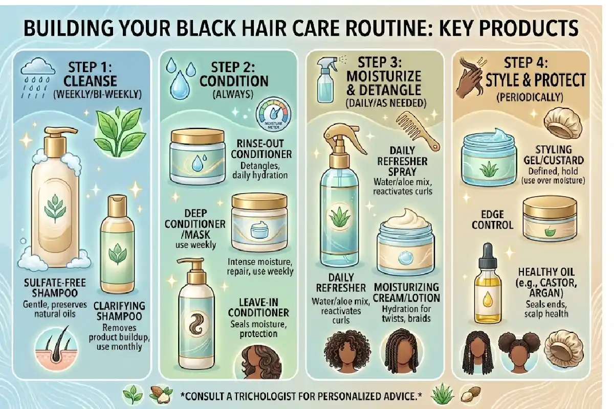 Black Hair Care Routine Products: Everything You Need for Healthy Hair