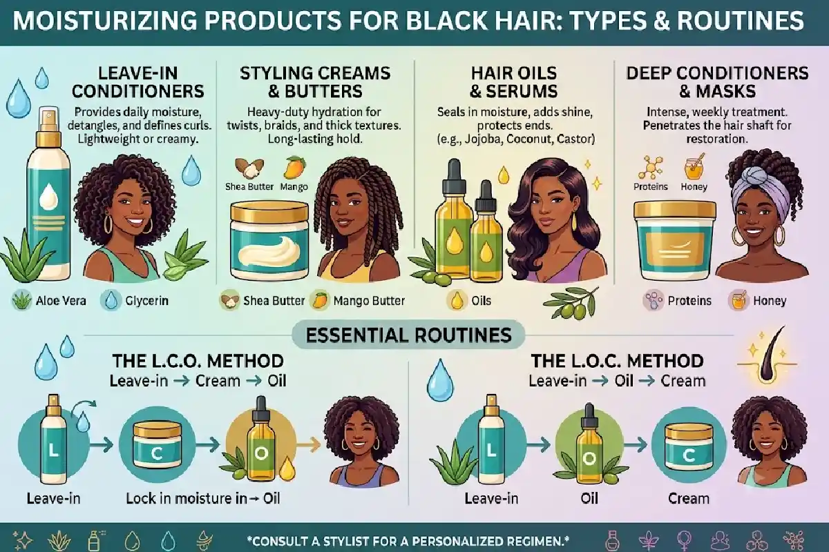 Black Hair Moisturizing Products: A Complete Guide