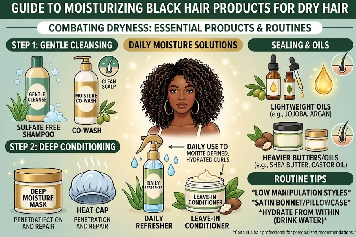 Black Hair Products for Dry Hair: The Complete Guide