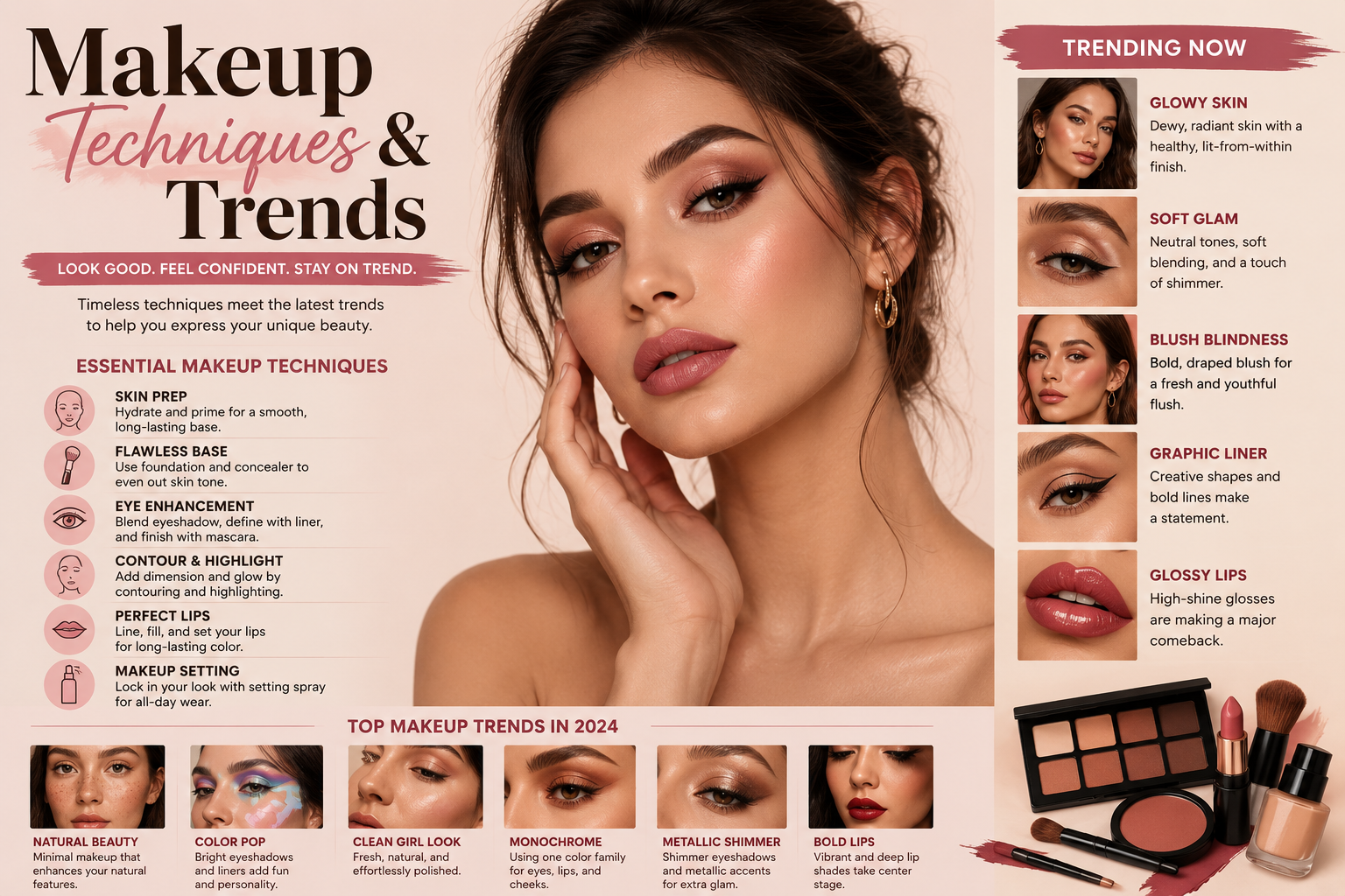 Makeup Techniques and Trends: Complete Guide to Modern Makeup Looks