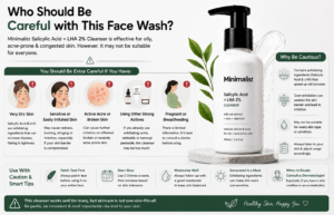 carefull with face wash