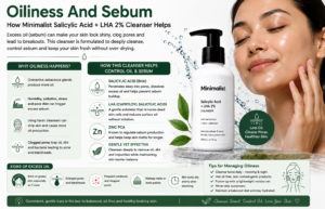 oiliness and sebum