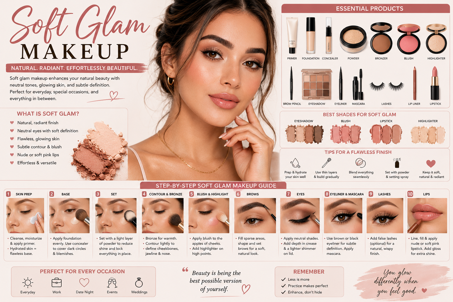 Soft Glam Makeup: The Ultimate 2026 Guide to Achieving a Flawless Natural Glam Look