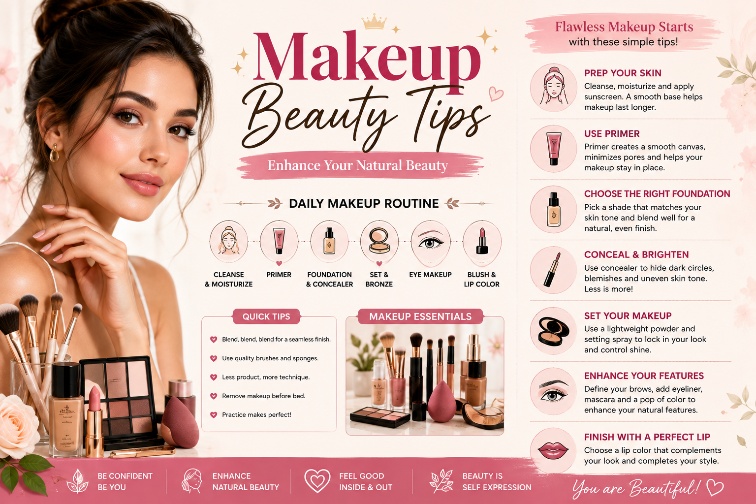 Makeup Beauty Tips: The Ultimate Guide to Flawless and Long-Lasting Makeup