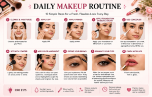 daily make up routin