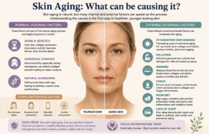 skin aging- what are the causes