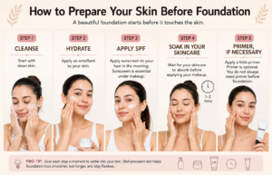 prepare your skin