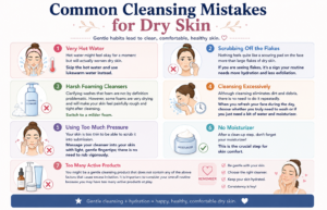 dry skin cleaning mistakes
