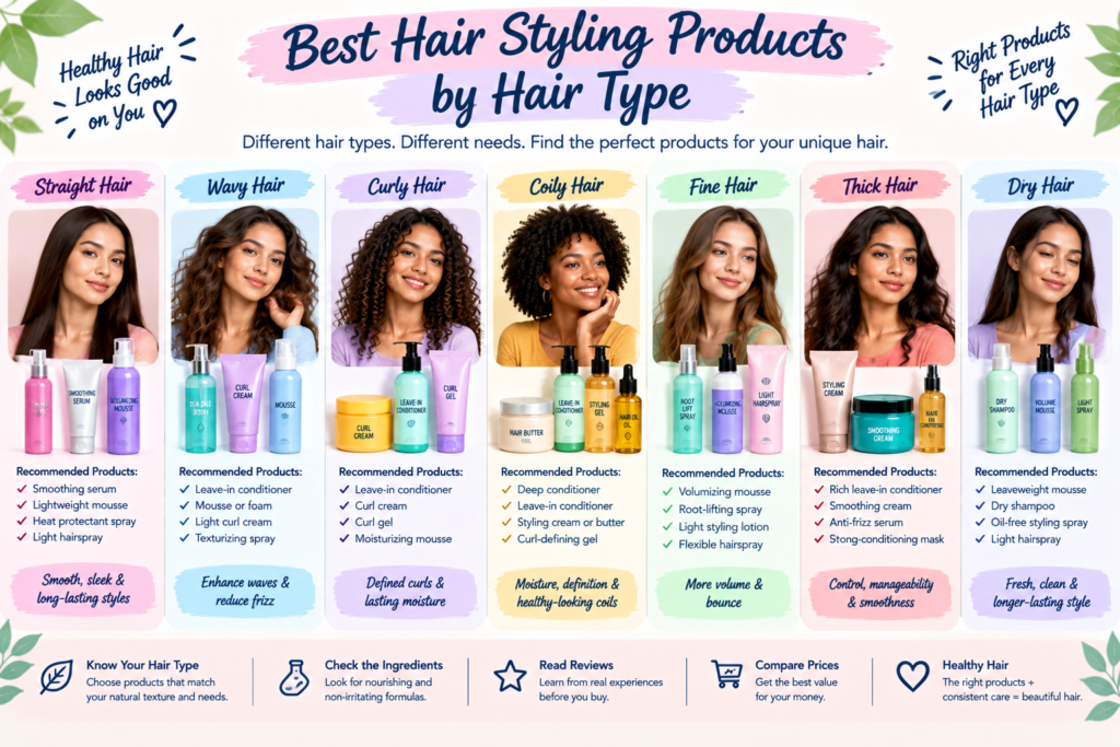 styling by hair type