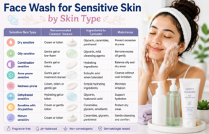 skin type table