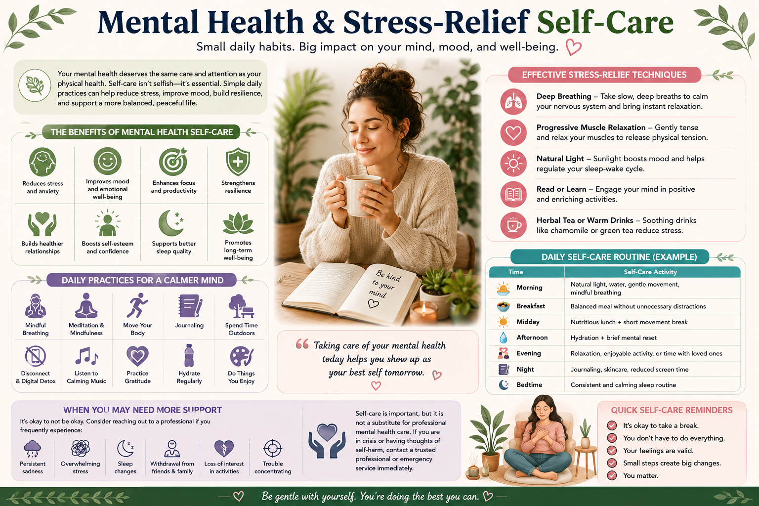Mental Health & Stress-Relief Self-Care