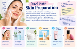 start with skin prep