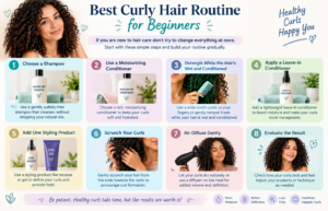 best curly hair routine