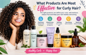 what are curly hair products