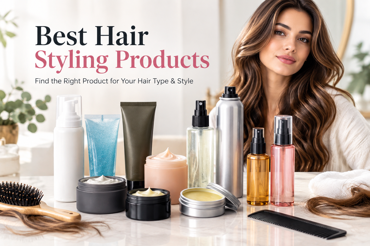 Best Hair Styling Products: The Ultimate Guide to Choosing the Right Product for Every Hair Type