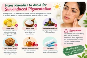avoid for sun-induced