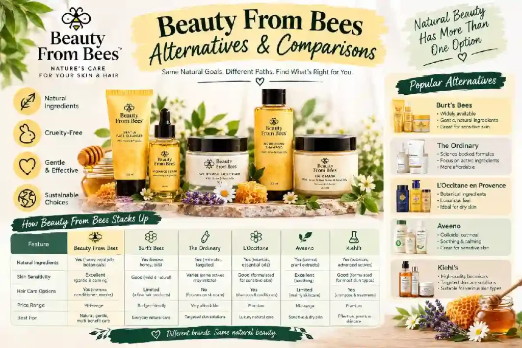 beauty from bees alternatives
