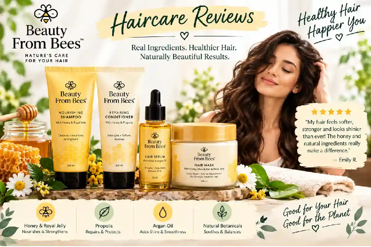 Beauty From Bees Haircare Reviews: Shampoo, Conditioner & More