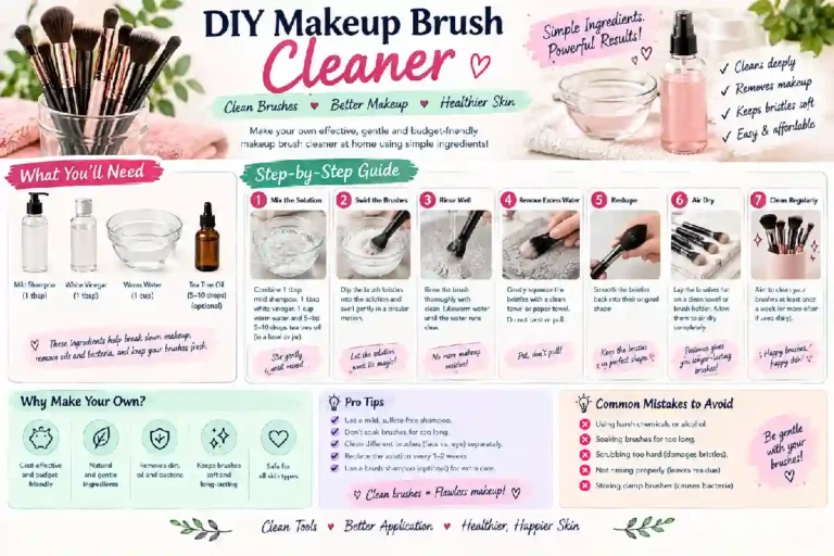 diy makeup brush cleaner