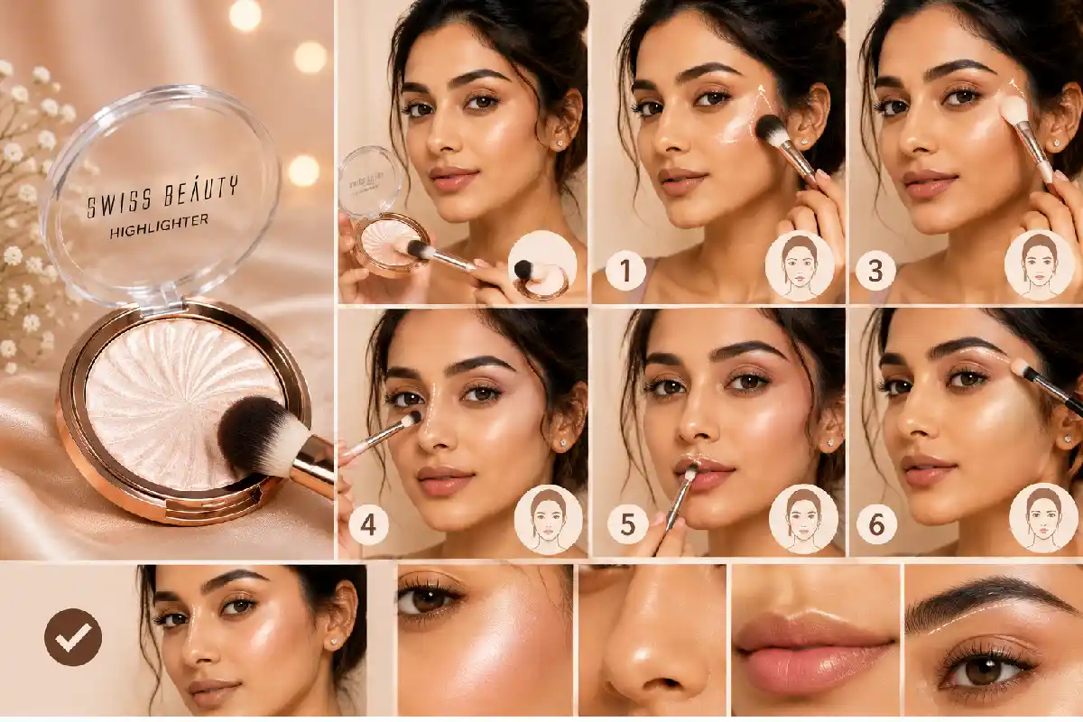 How to Apply Swiss Beauty Highlighter: Step-by-Step Guide