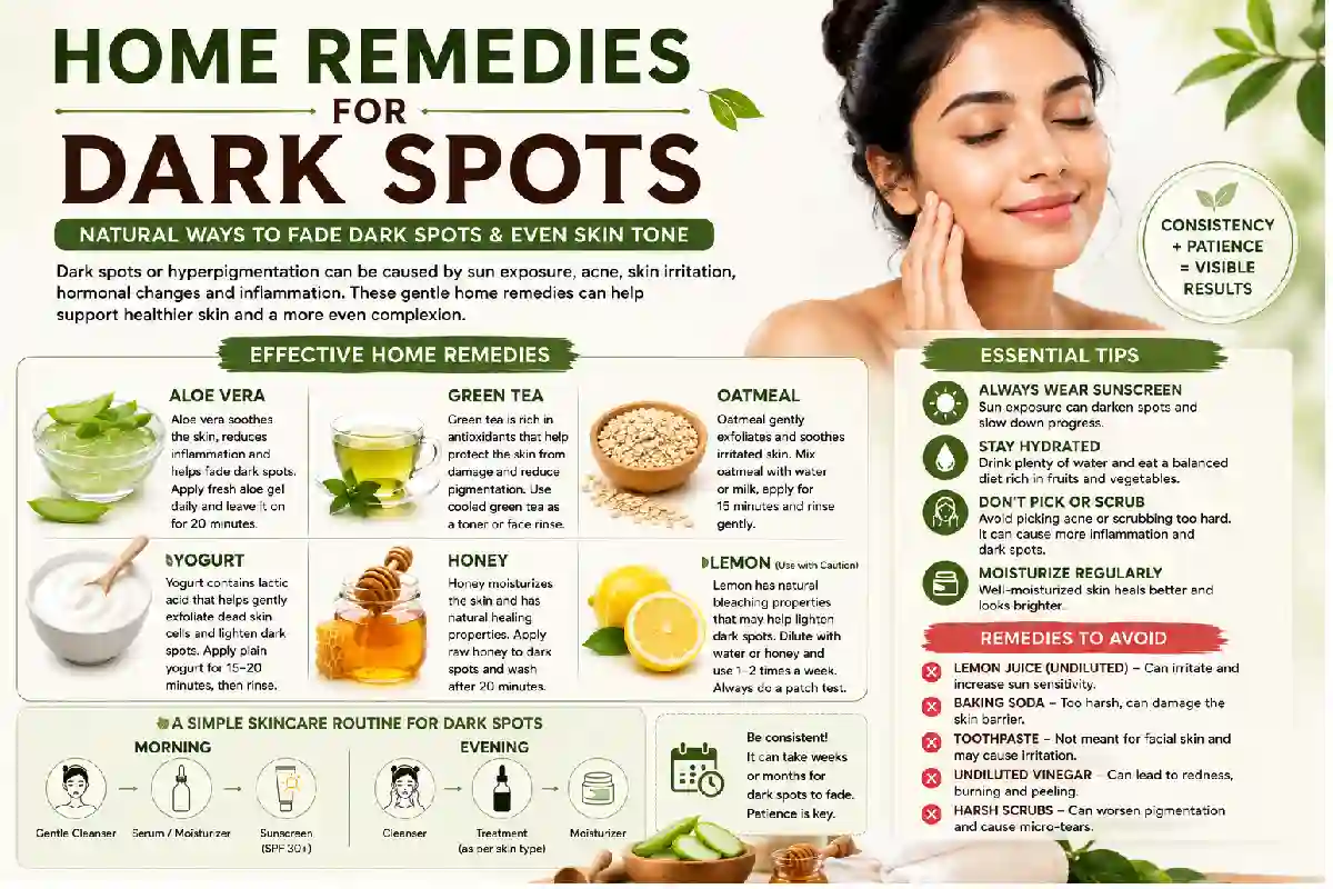 Home Remedies for Dark Spots