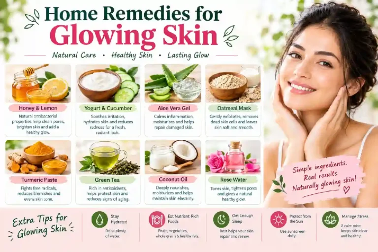 home remedy glowing skin
