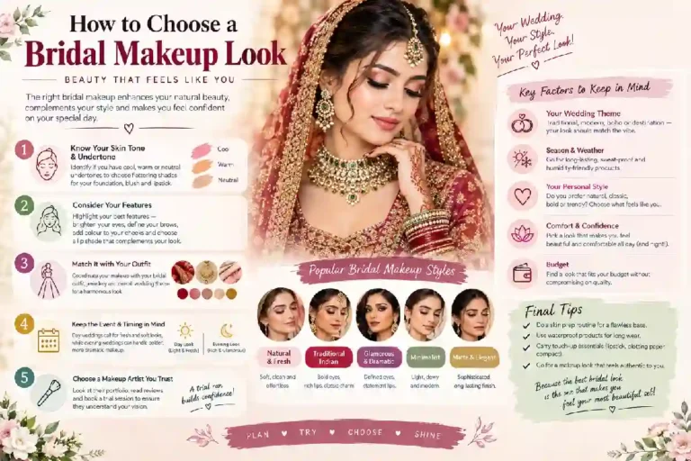 how to choose bridal makeup