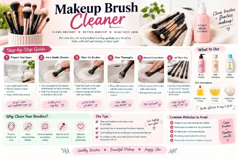 makeup brush cleaner