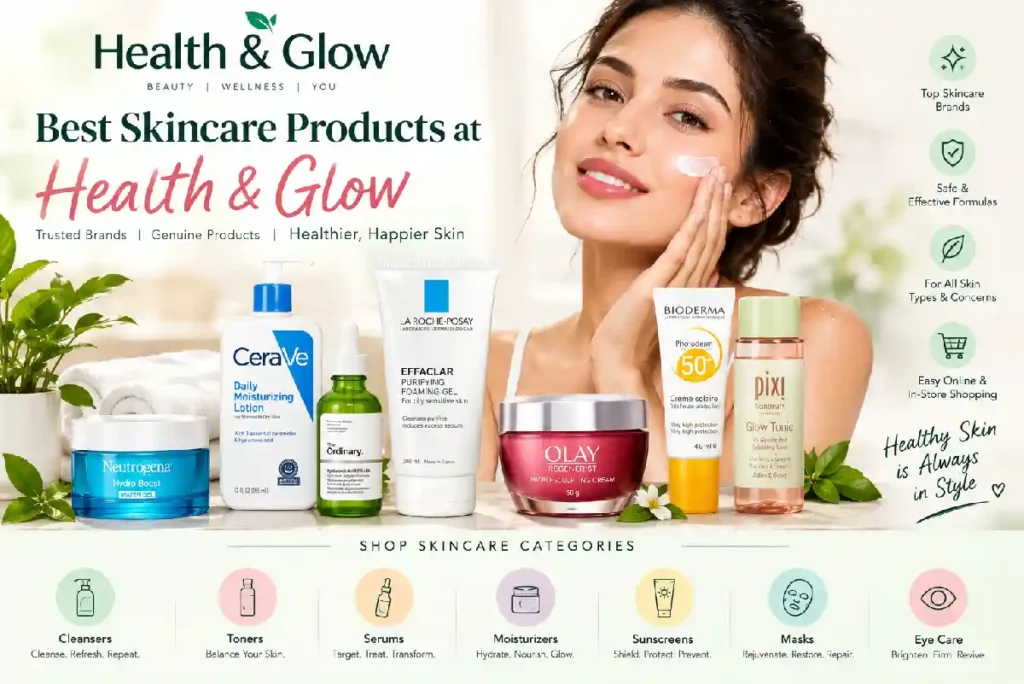 products at health & glow