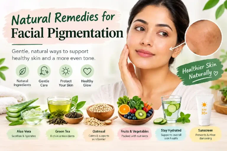 remedies for facial pigmentation