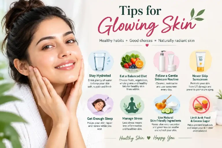 tips for glowing skin