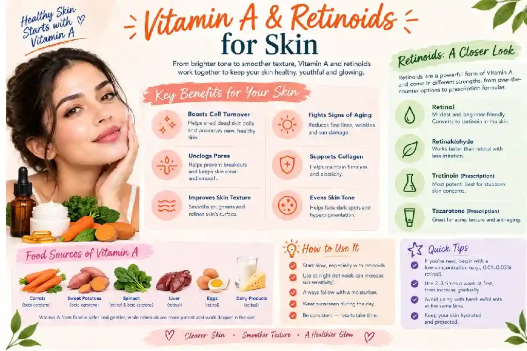 vitamin a and retinod