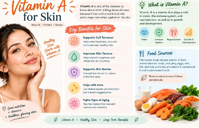 vitamin a for skin